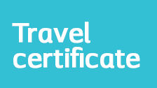 travel certificate for airport 