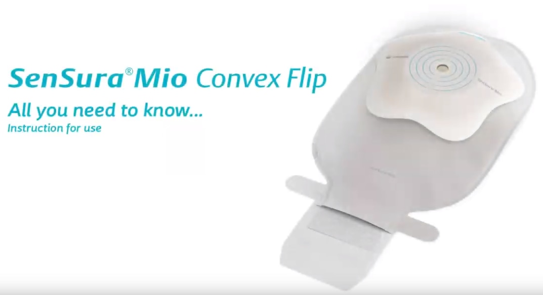 SenSura Mio Convex Flip 1-piece drainable