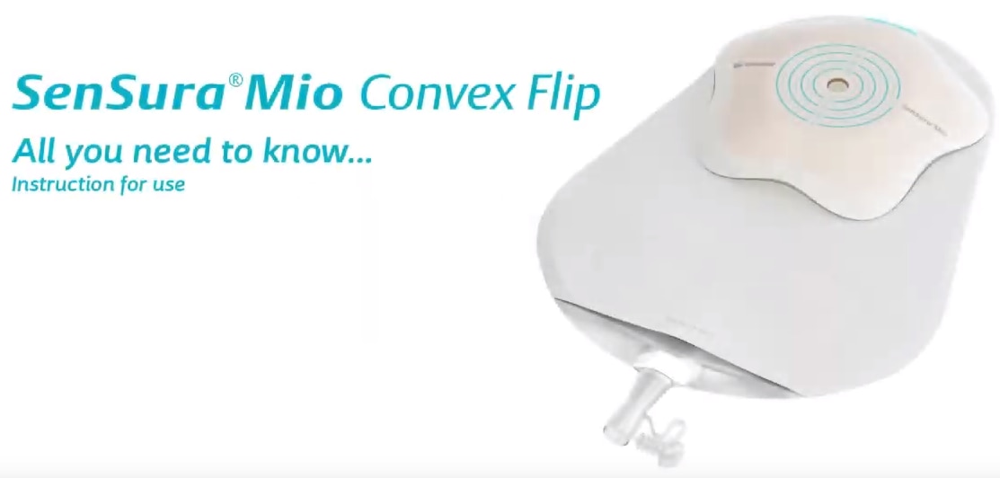 SenSura Mio Convex Flip 1-piece urostomy
